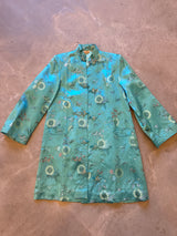 Embroidered Blue Kimono