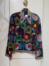 Sequins Biker Jacket