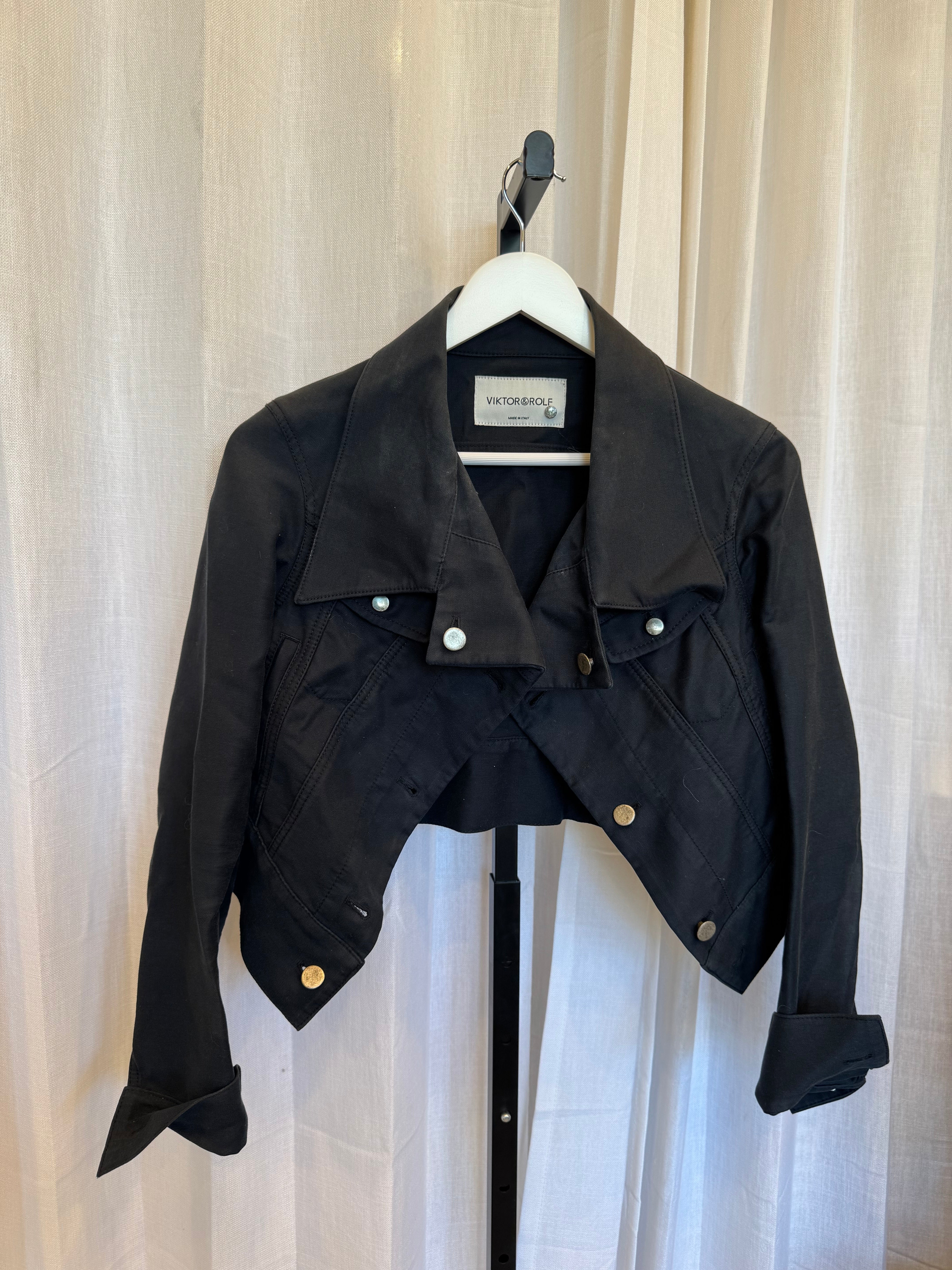 Navy CroppedJacket