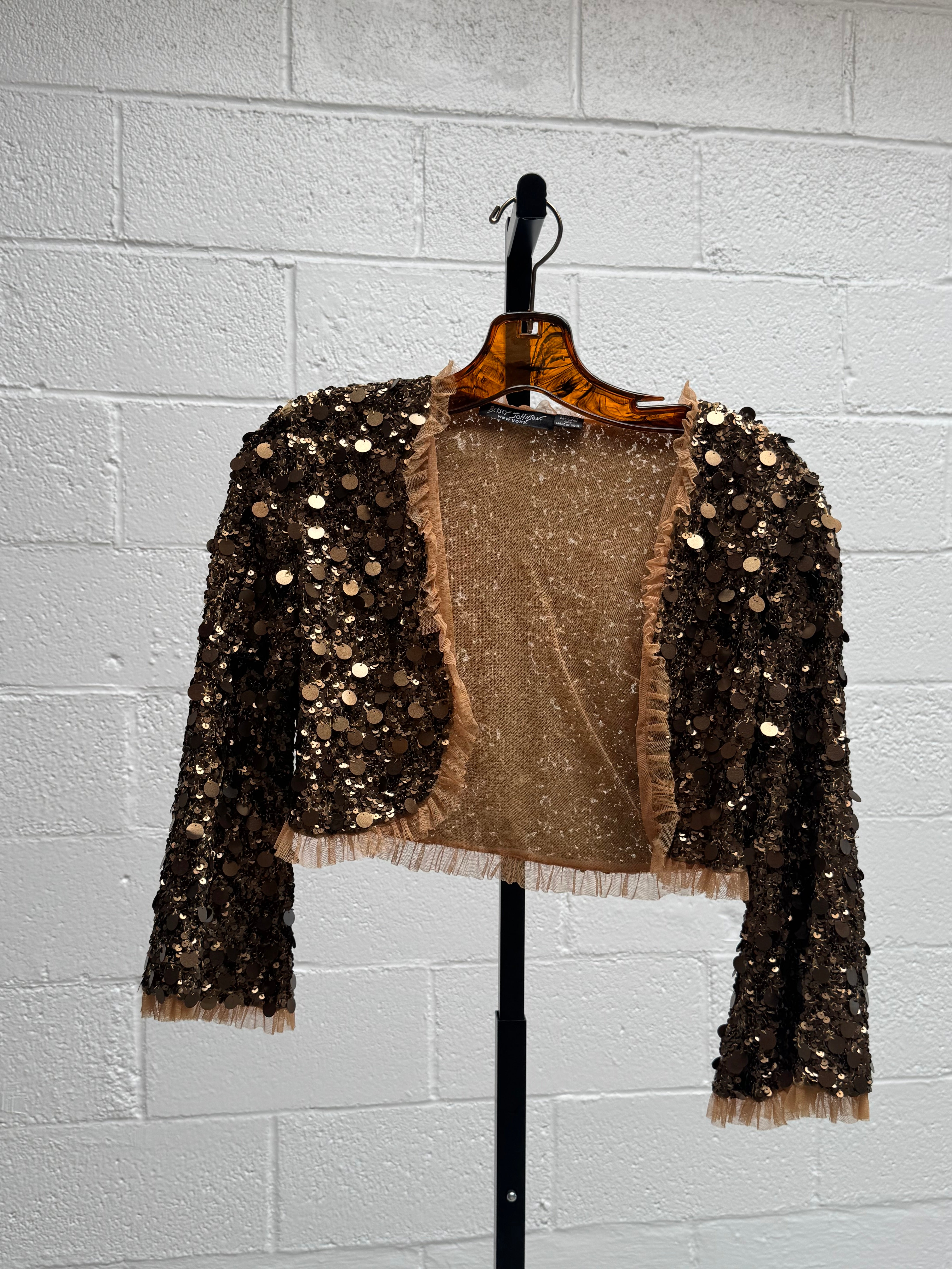Iconic Sequins Jacket worn in performance at the King of Irans Palace