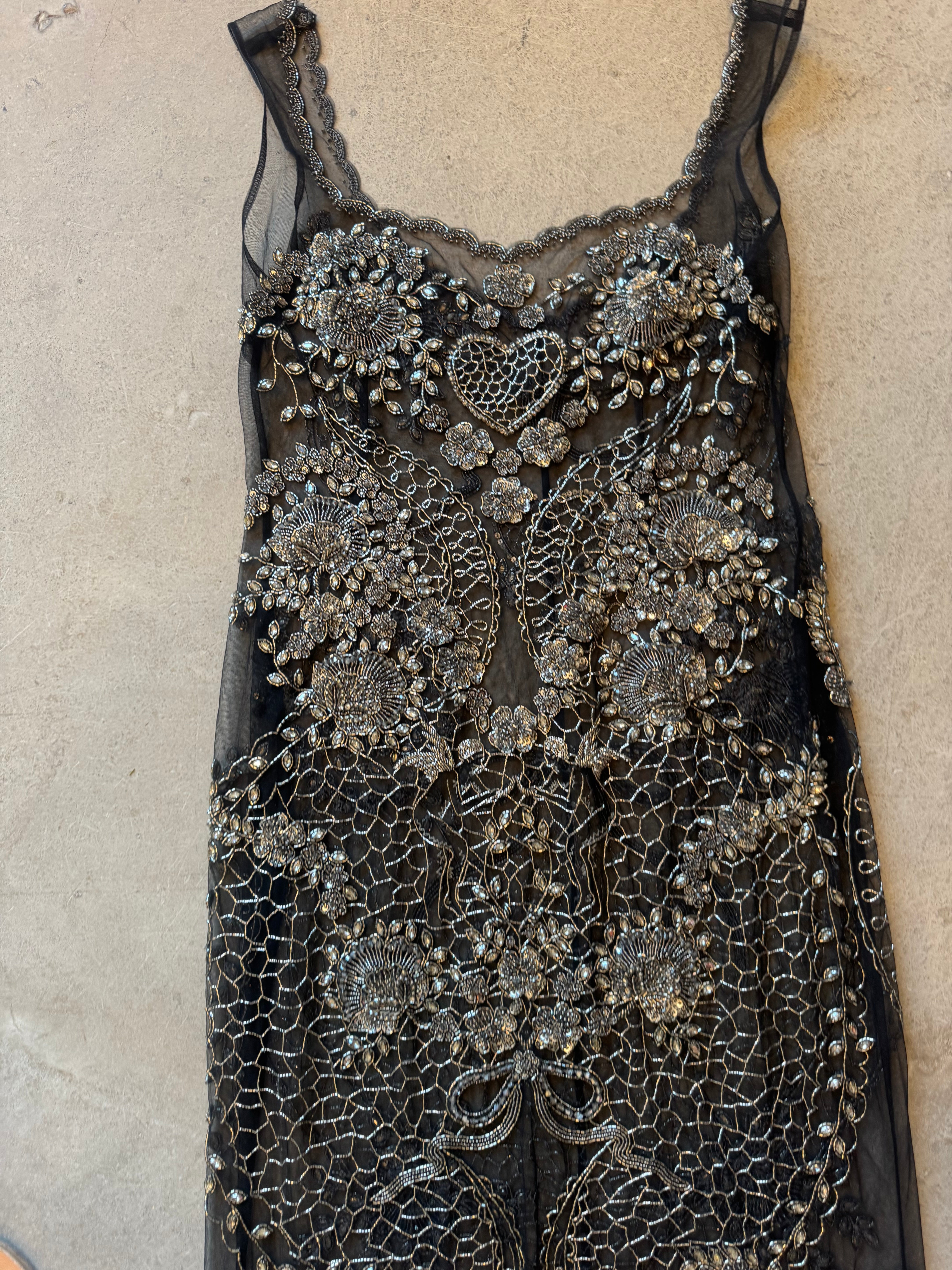 Beaded Vintage Dress
