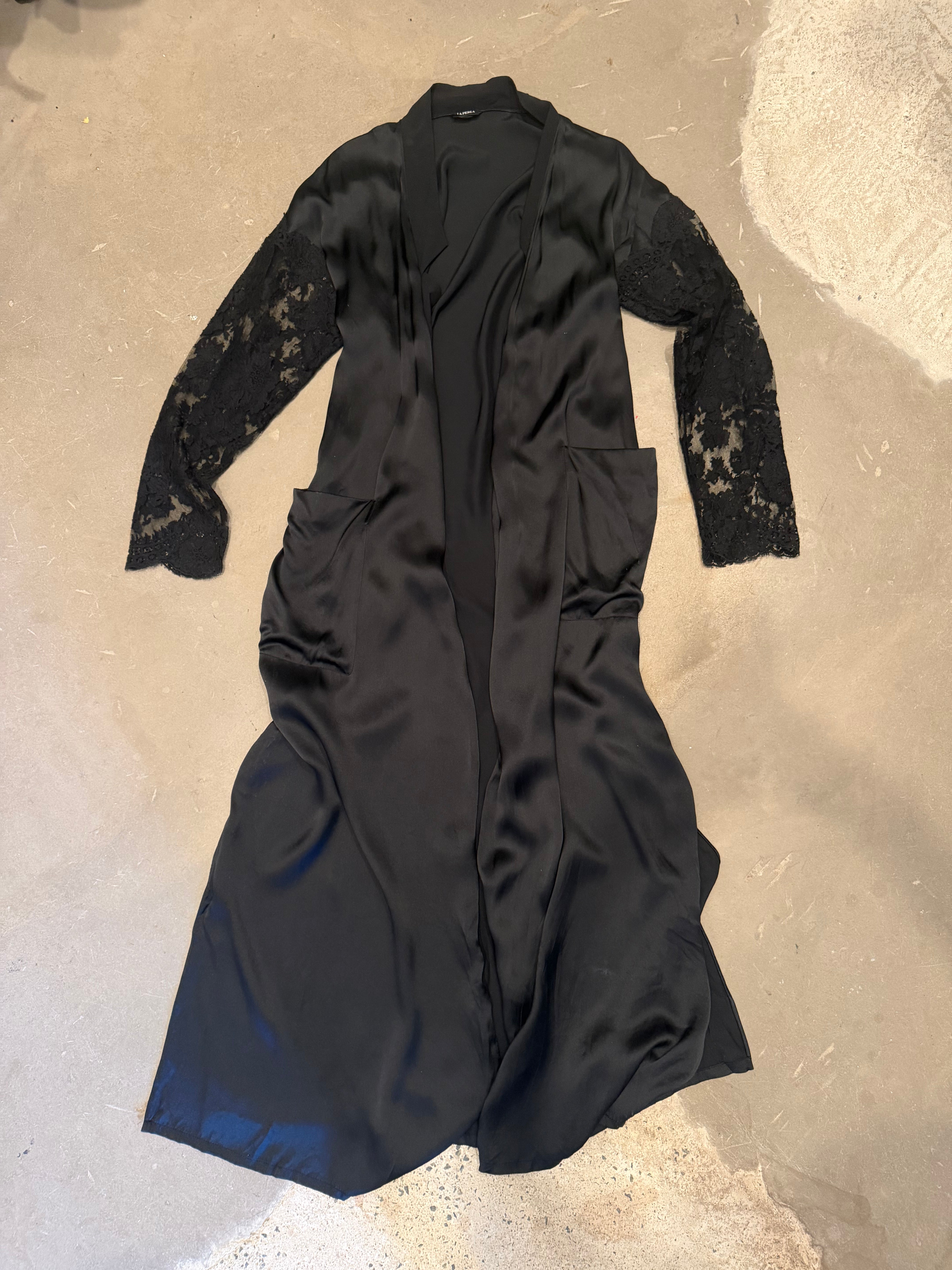 Silk and Lace Duster