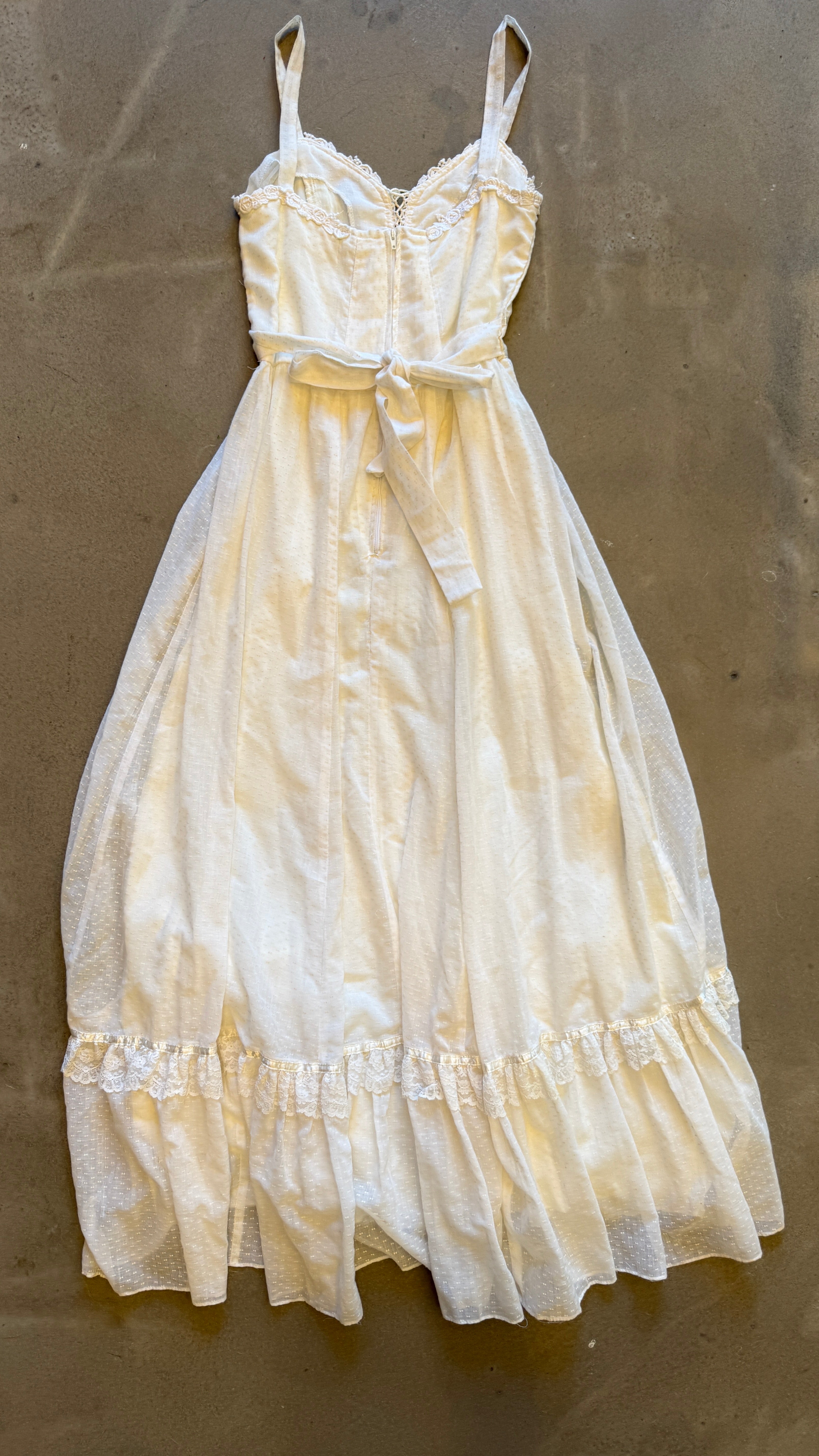 Vintage Ivory Prairie Gown