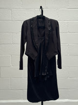 Tuxedo Jacket with Silk Slip