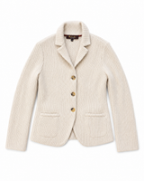 Cream Cashmere Blazer