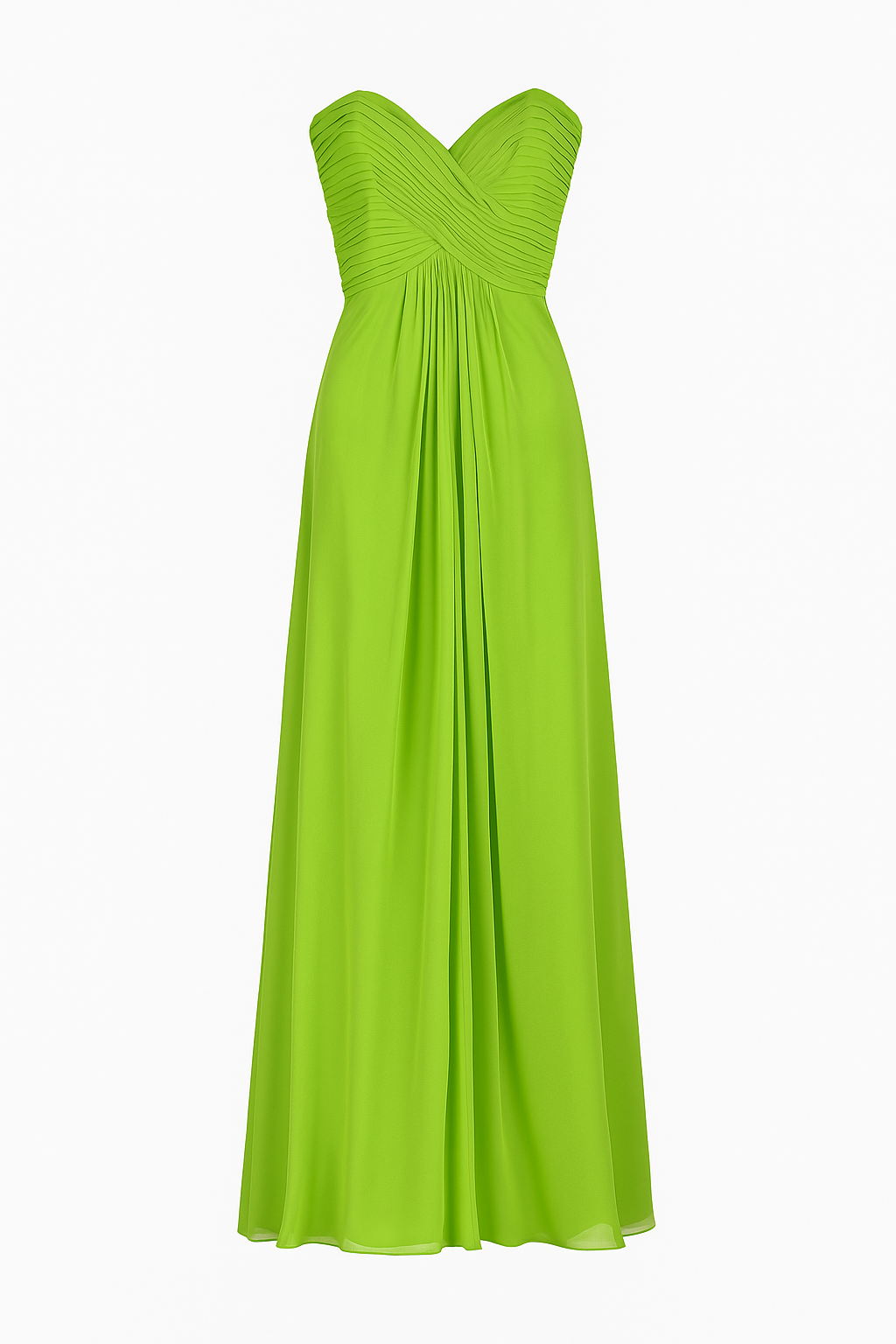 Green Strapless Dress
