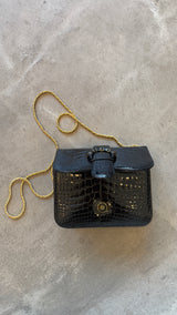 Vintage Crocodile Leather Bag