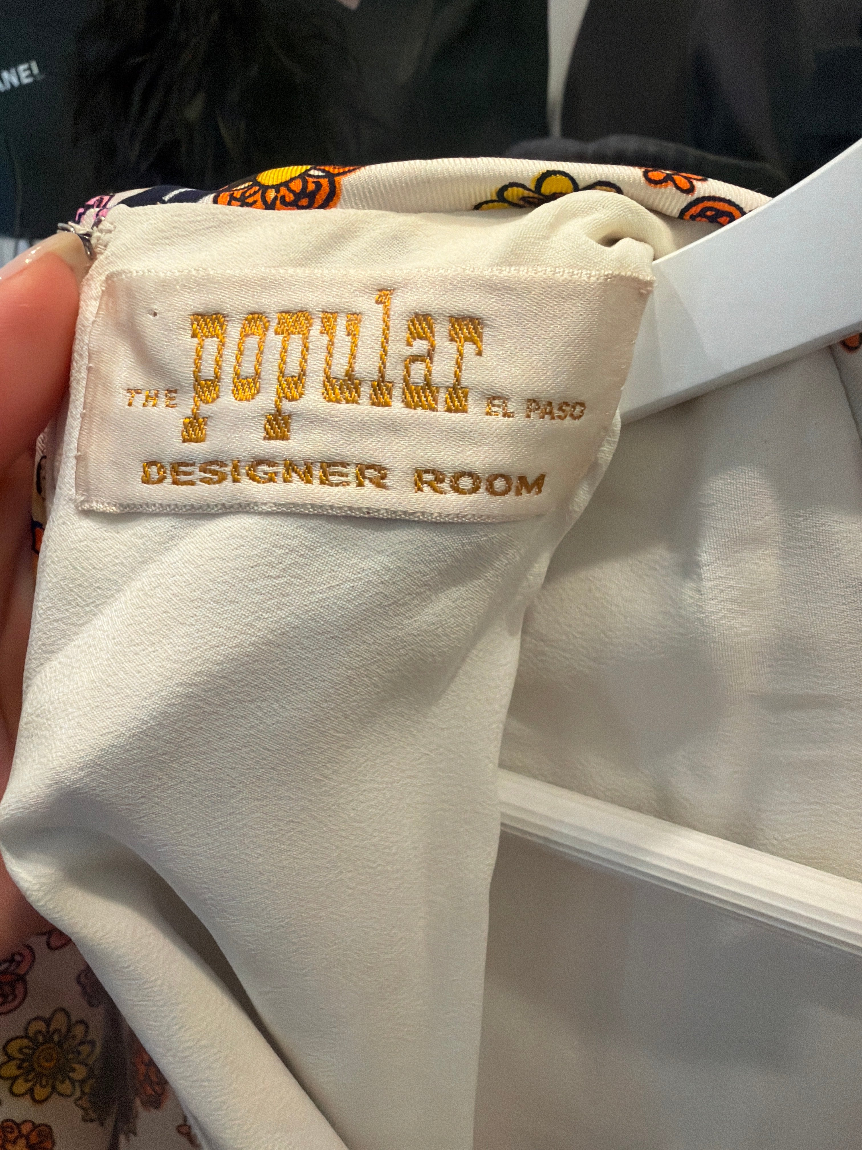 Vintage Flower Power Dress