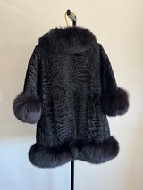 Lamb & Fox Fur Coat