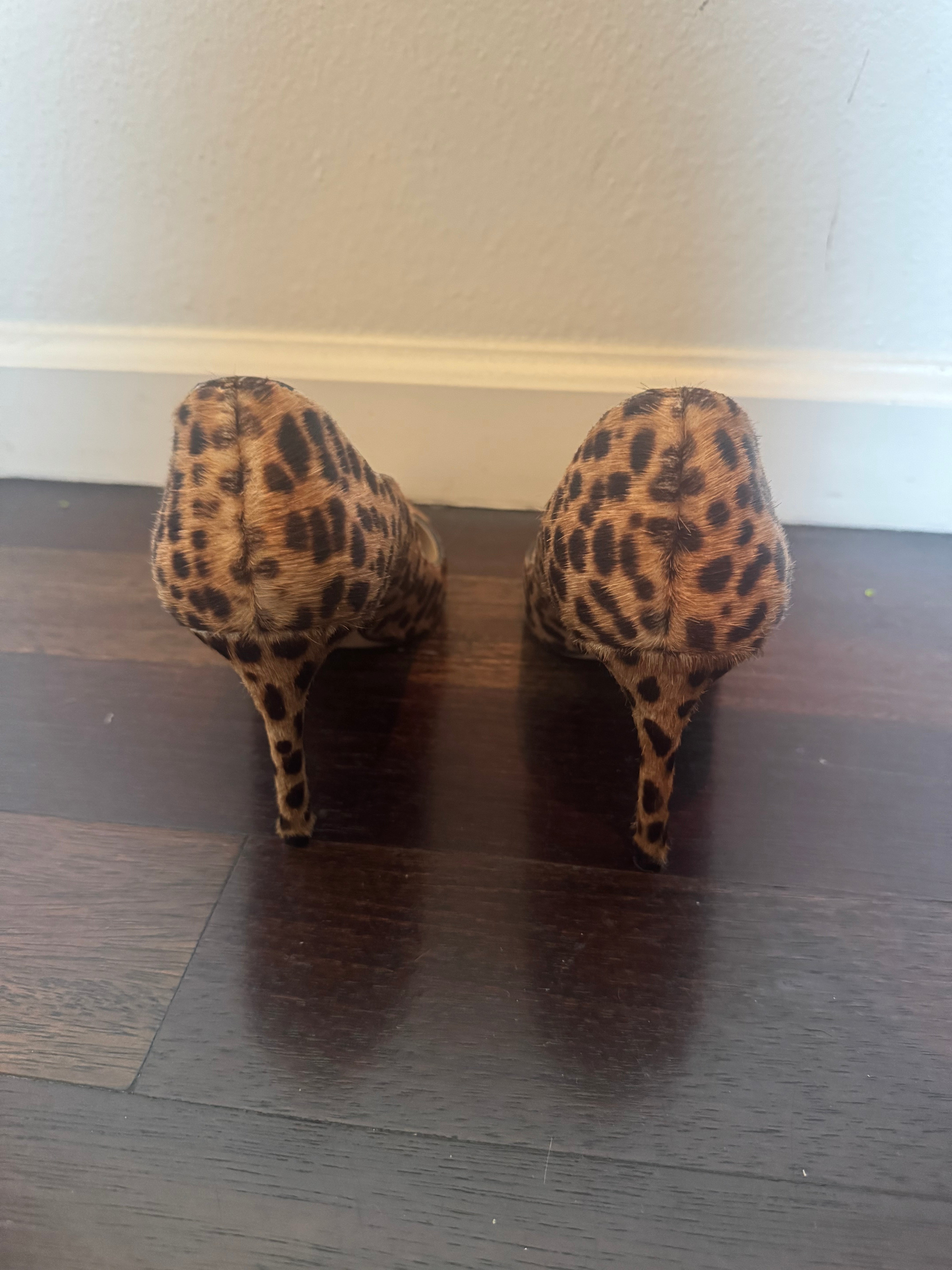 Animal Fur Pumps