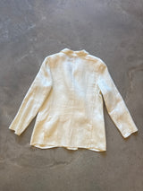 Vintage Linen Blazer