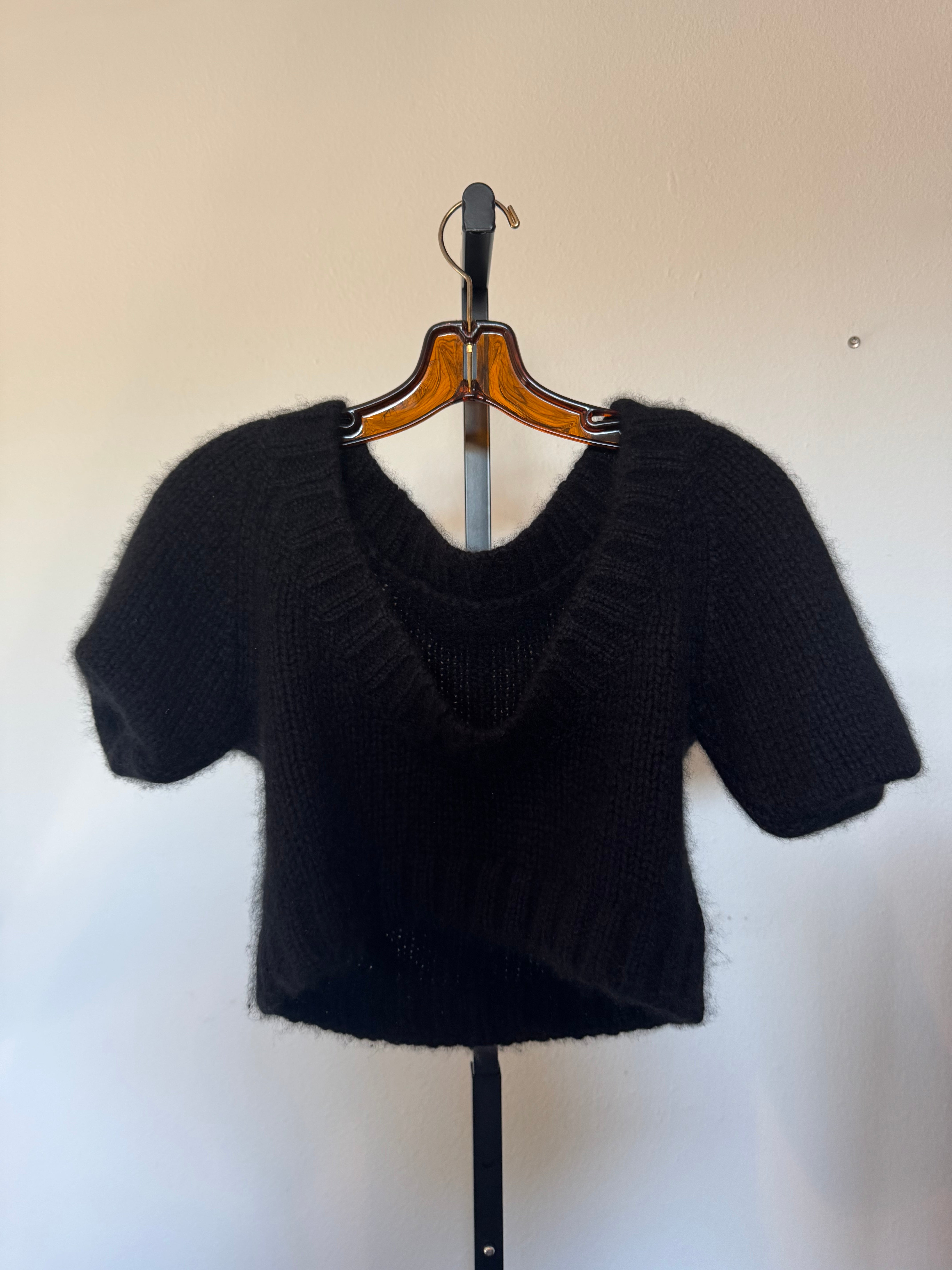 Cropped Cashmere Sweater