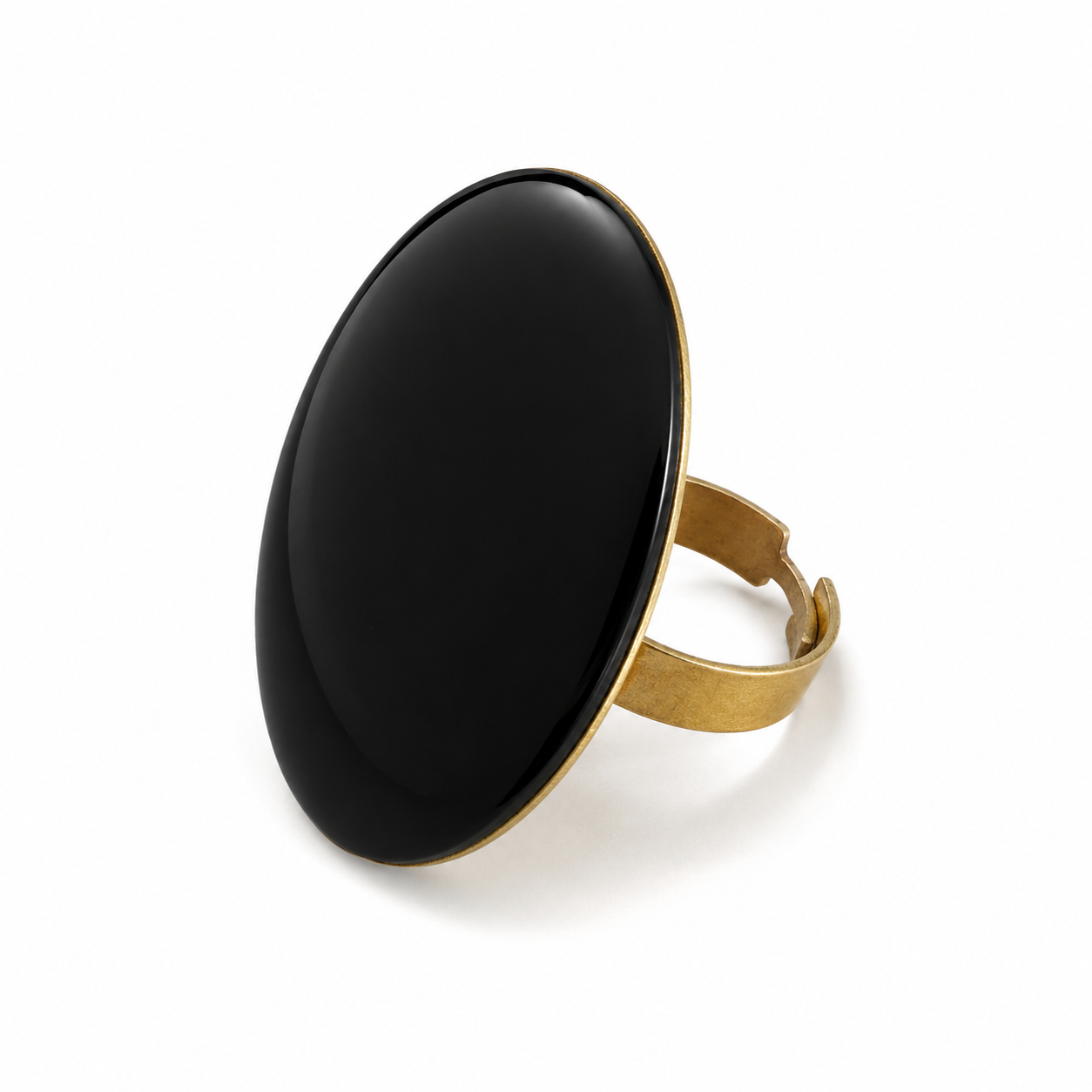 Glossy Circle Ring