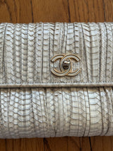 Cruise 2018 Pleated Python Bag