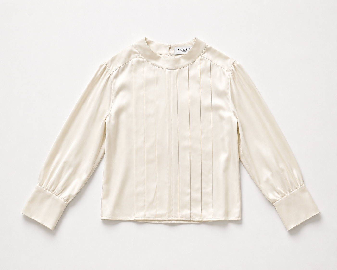 White Silk Blouse