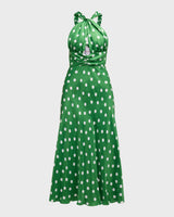 Green Polka Dot Dress