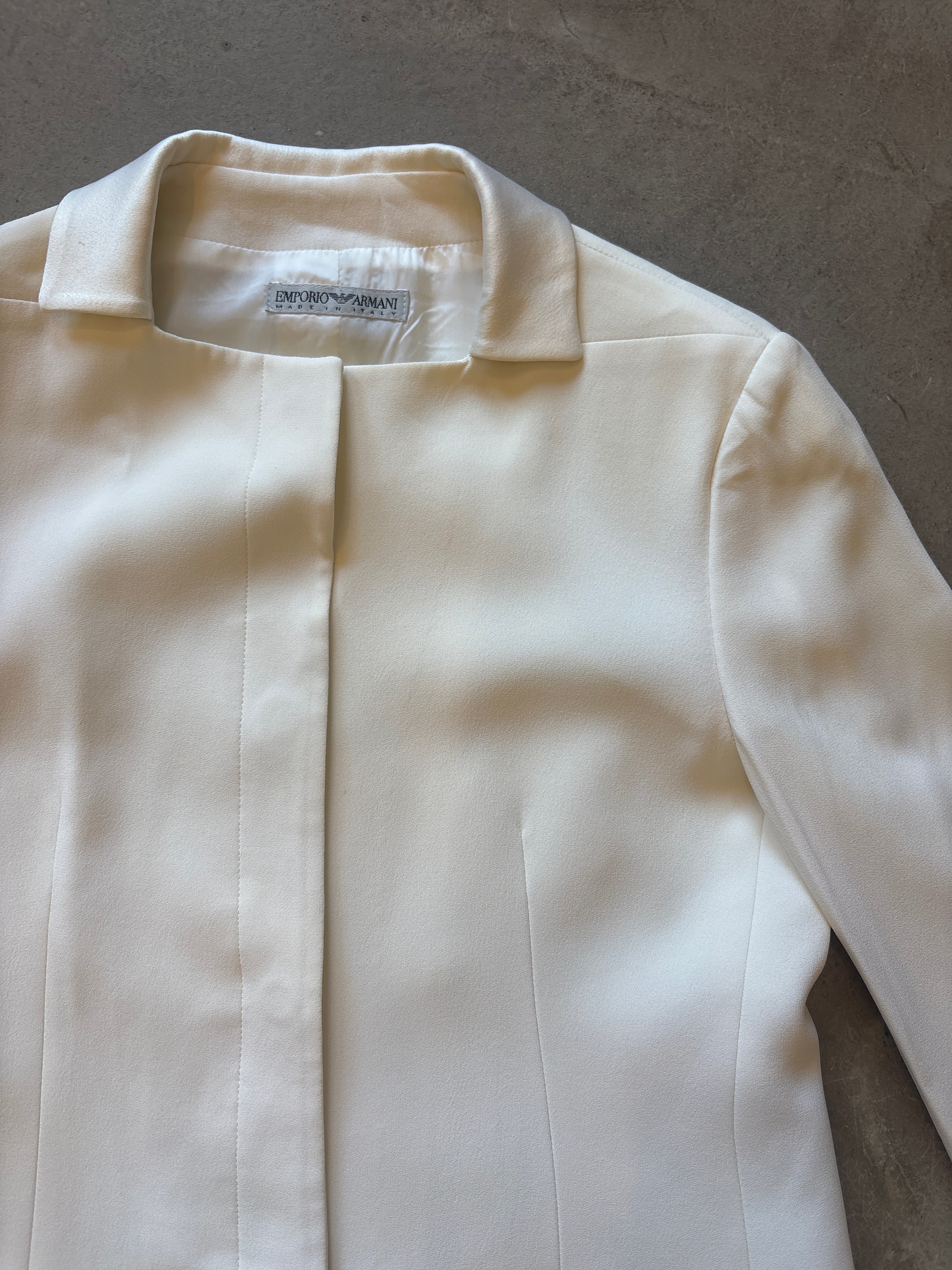 White Blazer