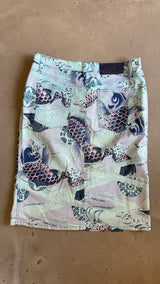 Blue Koi Fish Skirt