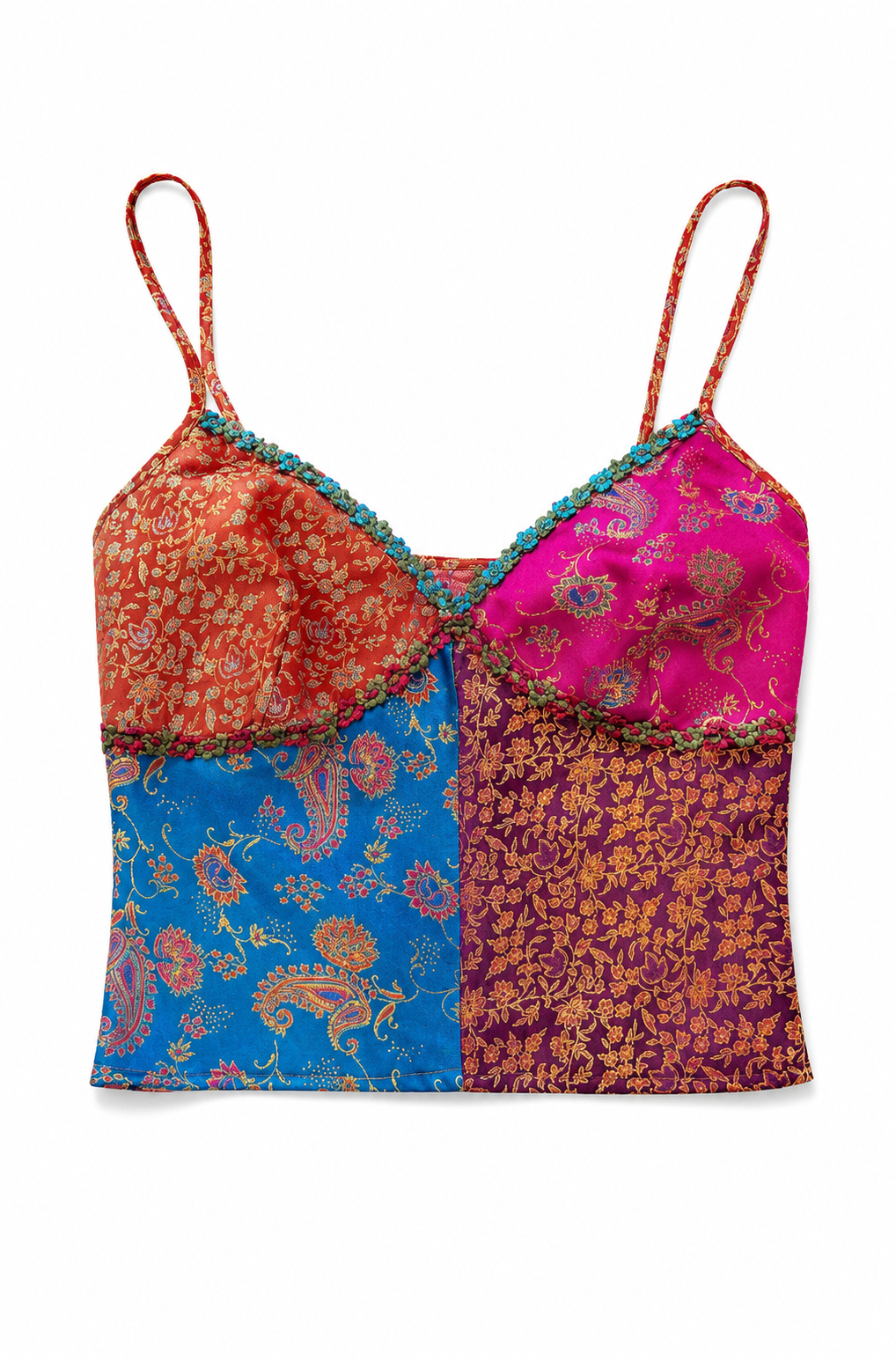 Vintage Patchwork Top