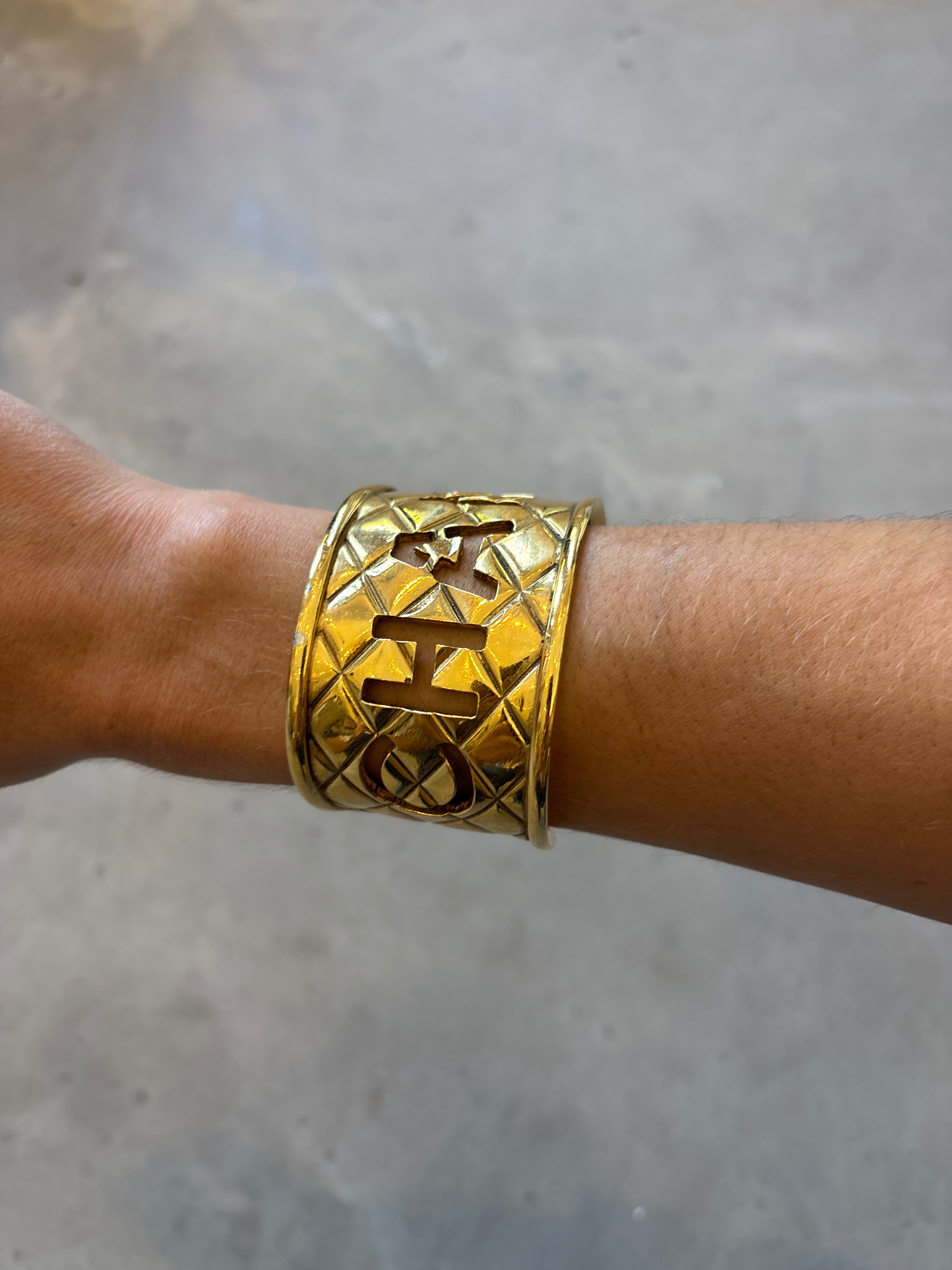 Chanel Gold Cuff