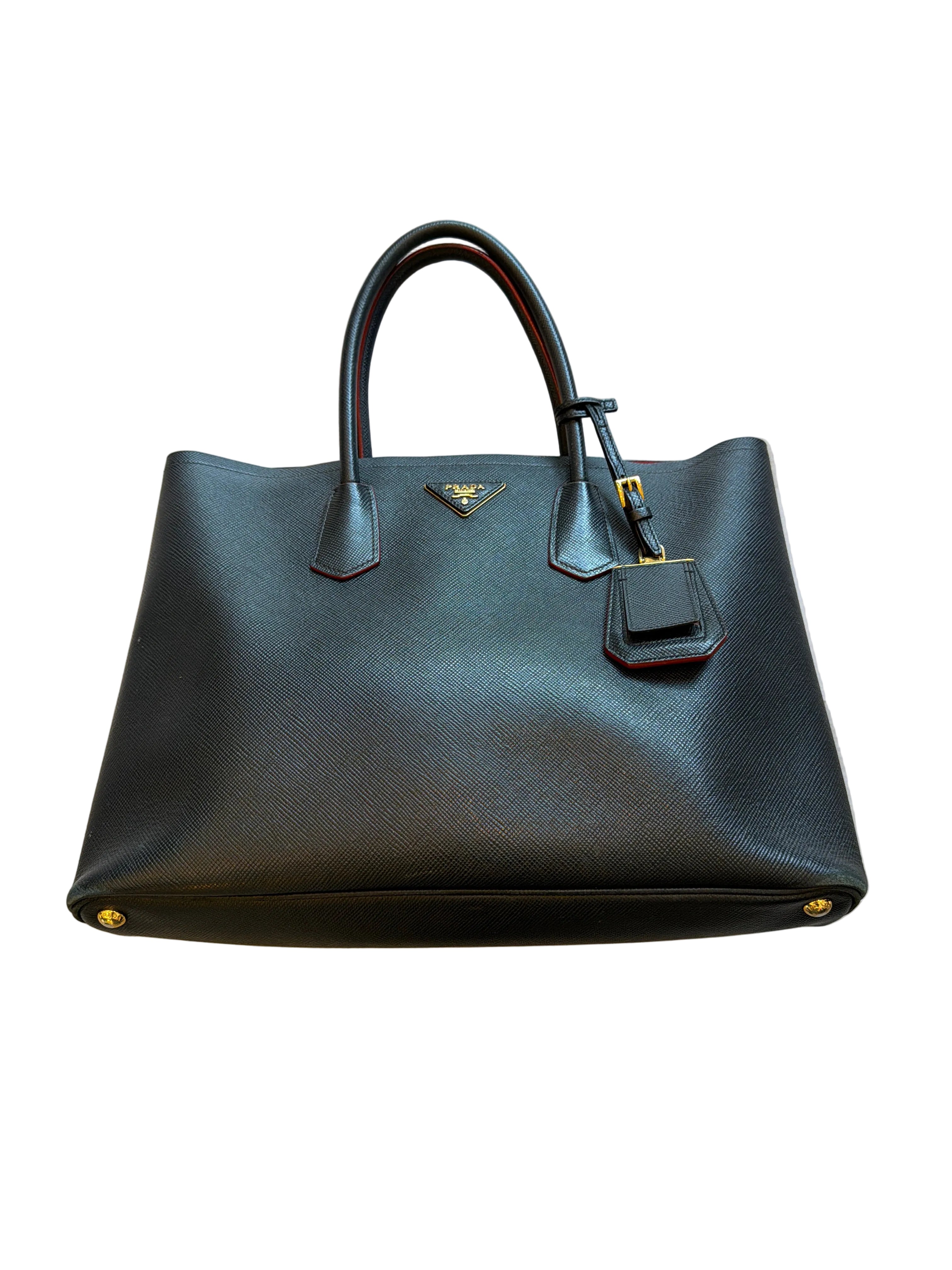 Red lined Purse