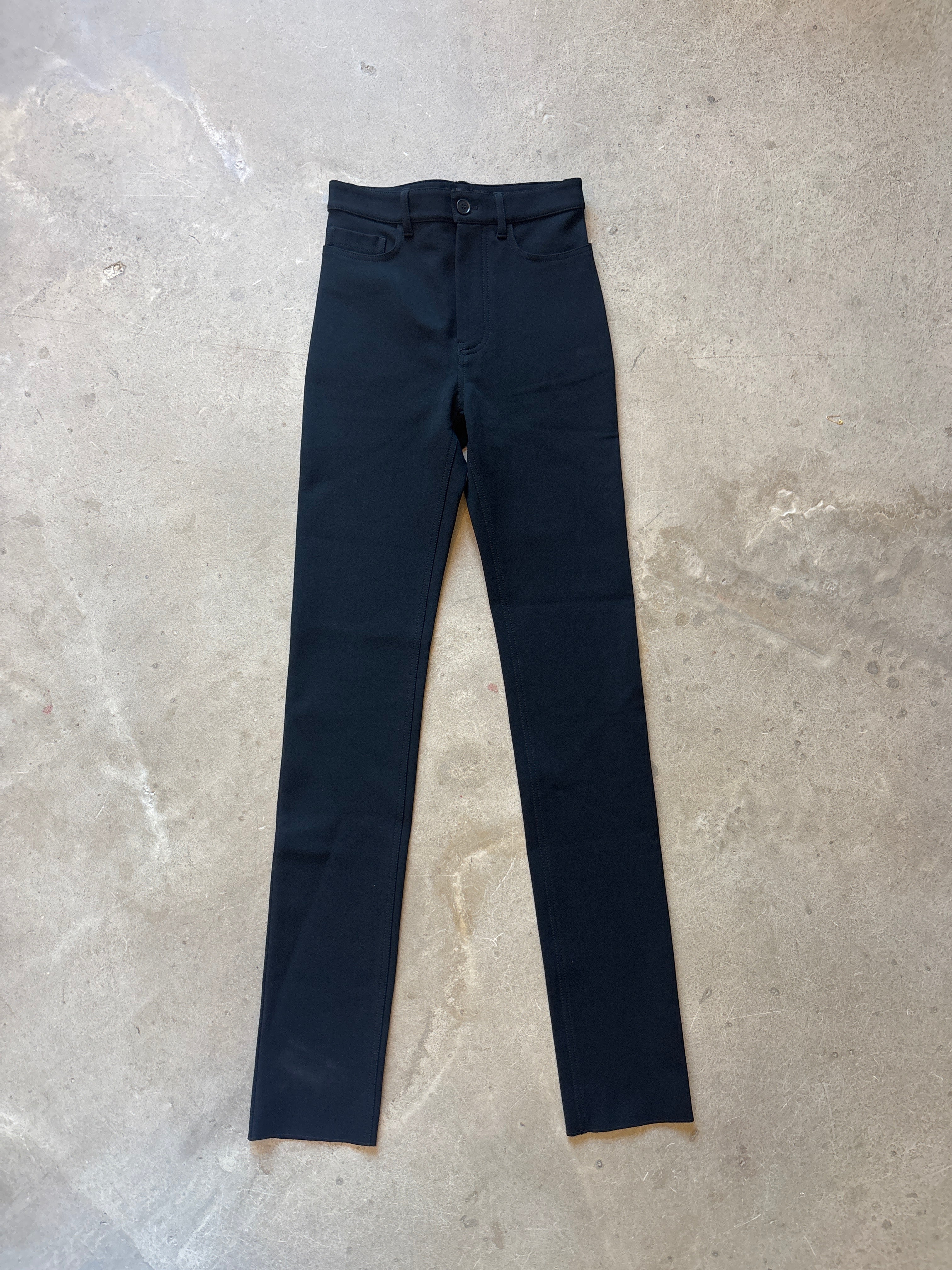 Black High-Waisted Pants