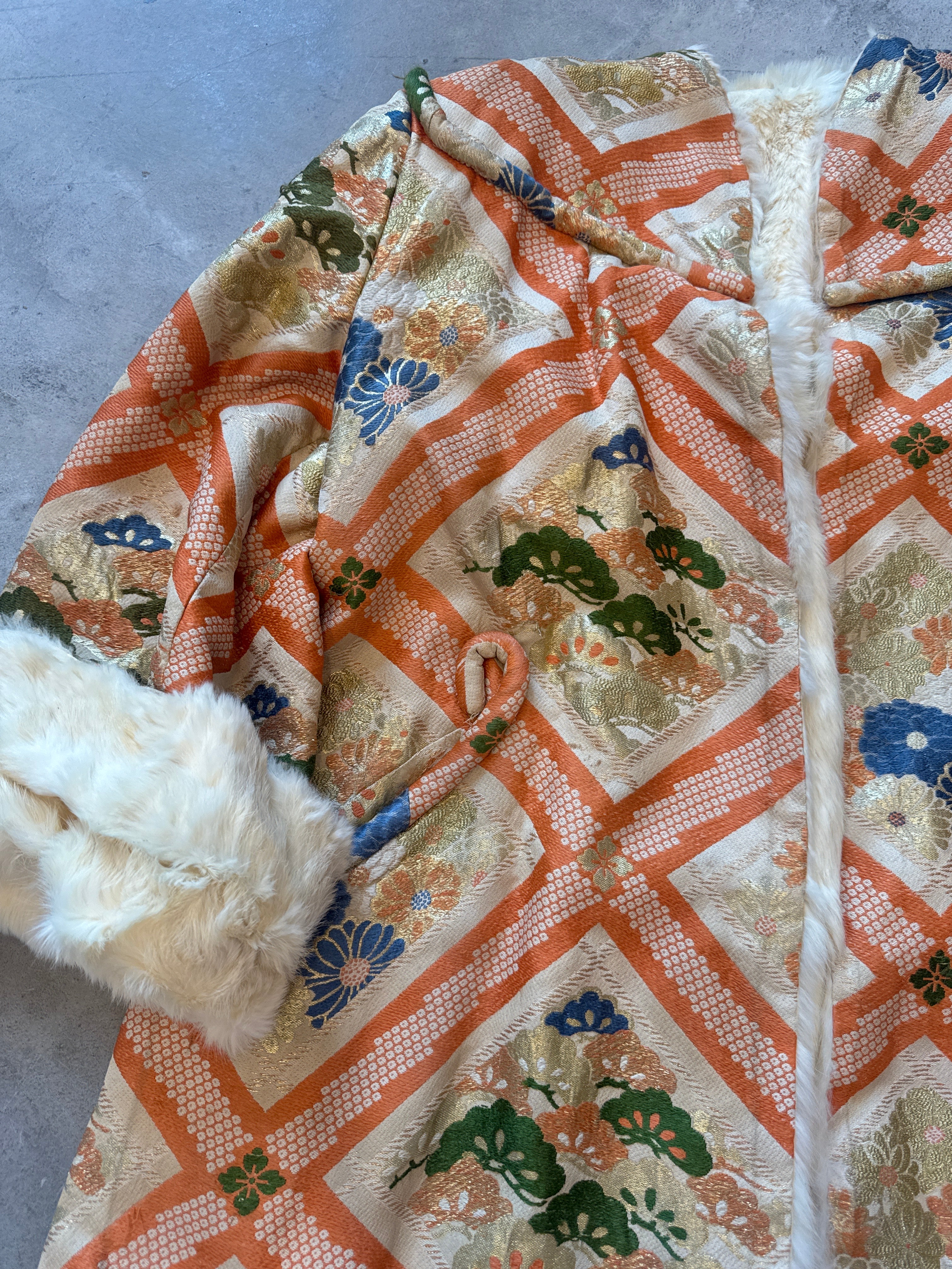 1940s Rabbit Lined Jacket
