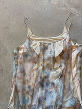 Grey Pink Floral Top