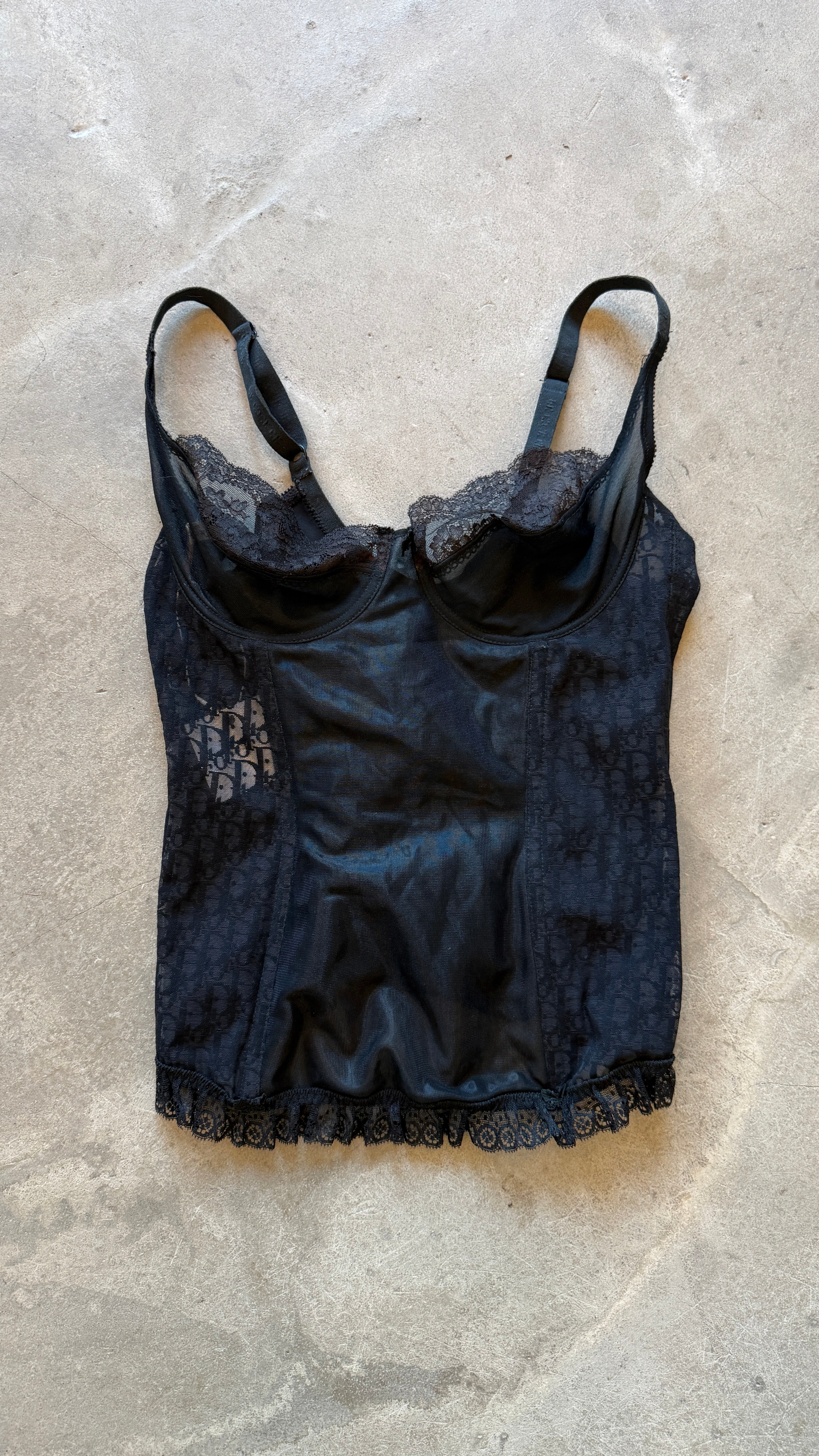 Black Lace Corset