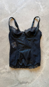 Black Lace Corset