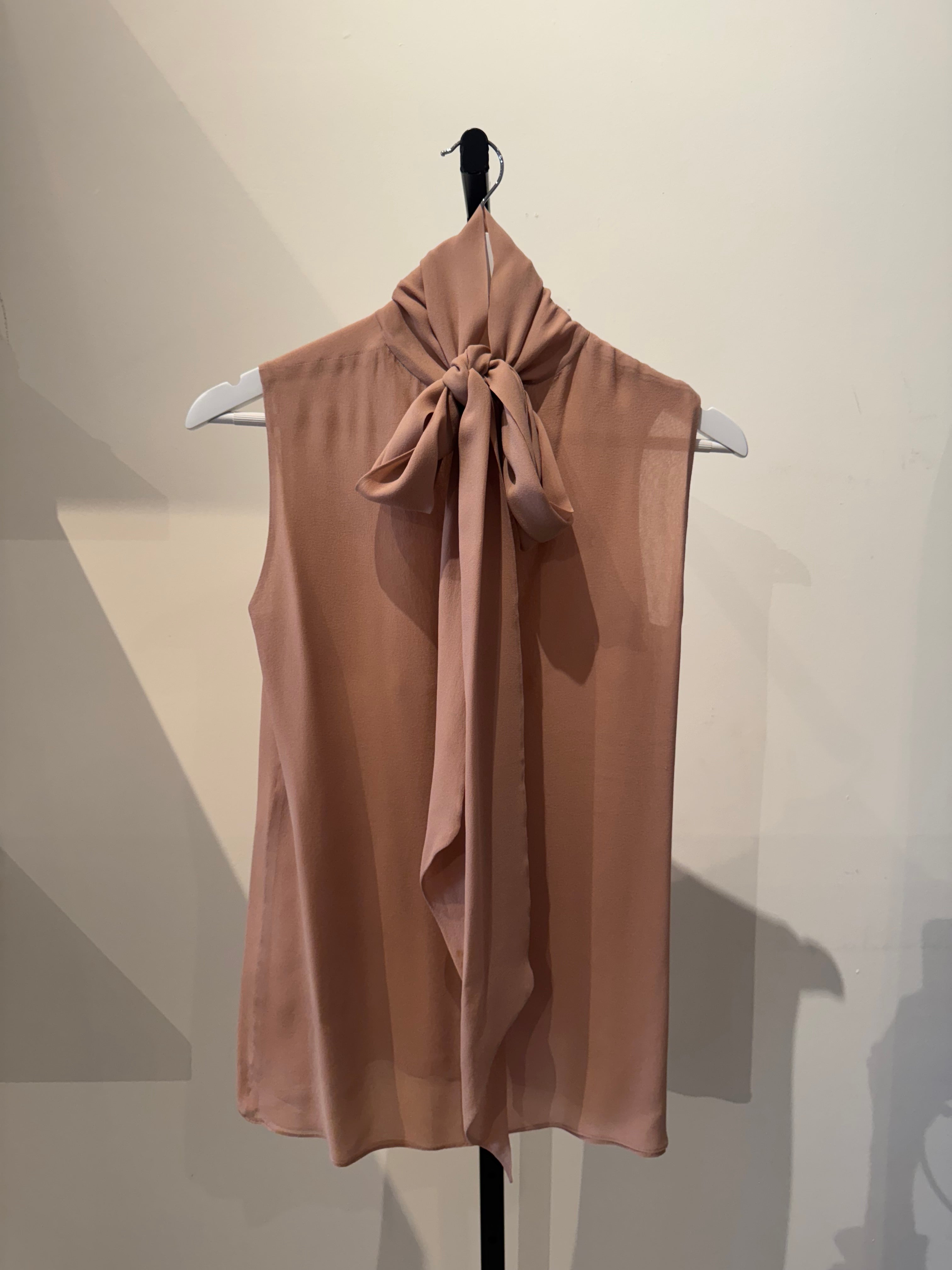 Pink Chiffon Top