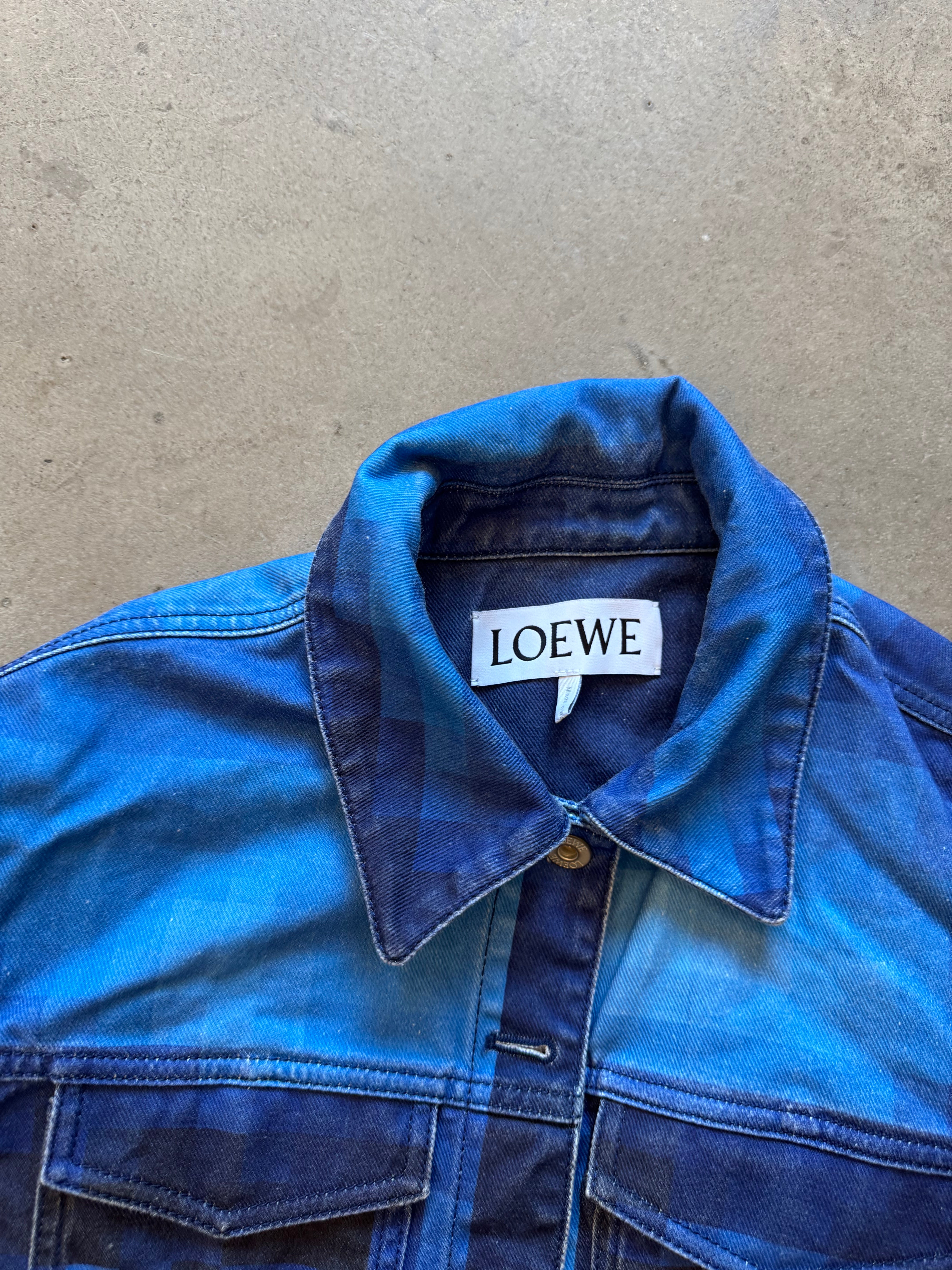 S/S 2023 Pixelated Denim Jacket