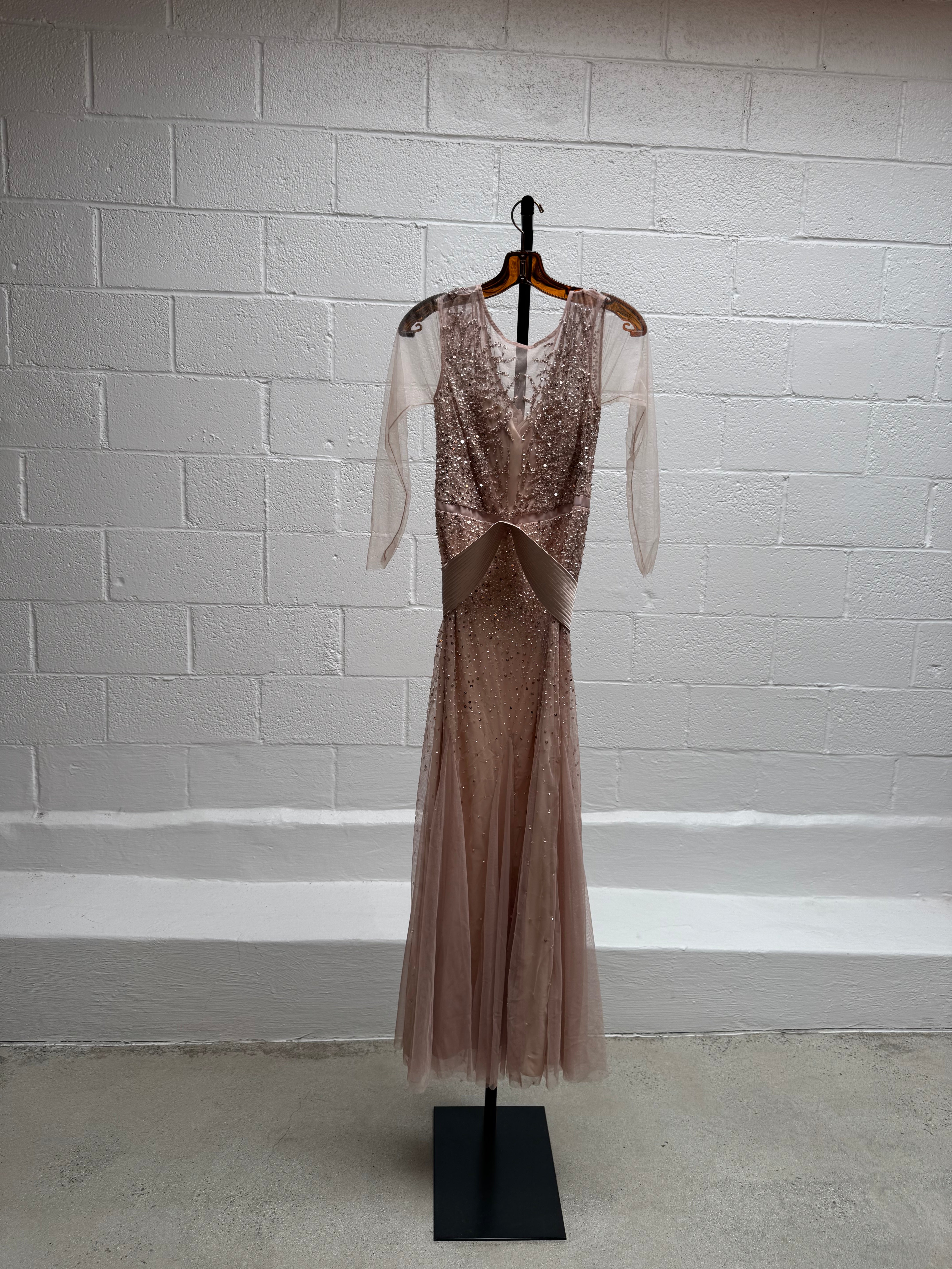 Gold Glitter Dress
