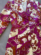 Vintage Paisley Print Jacket