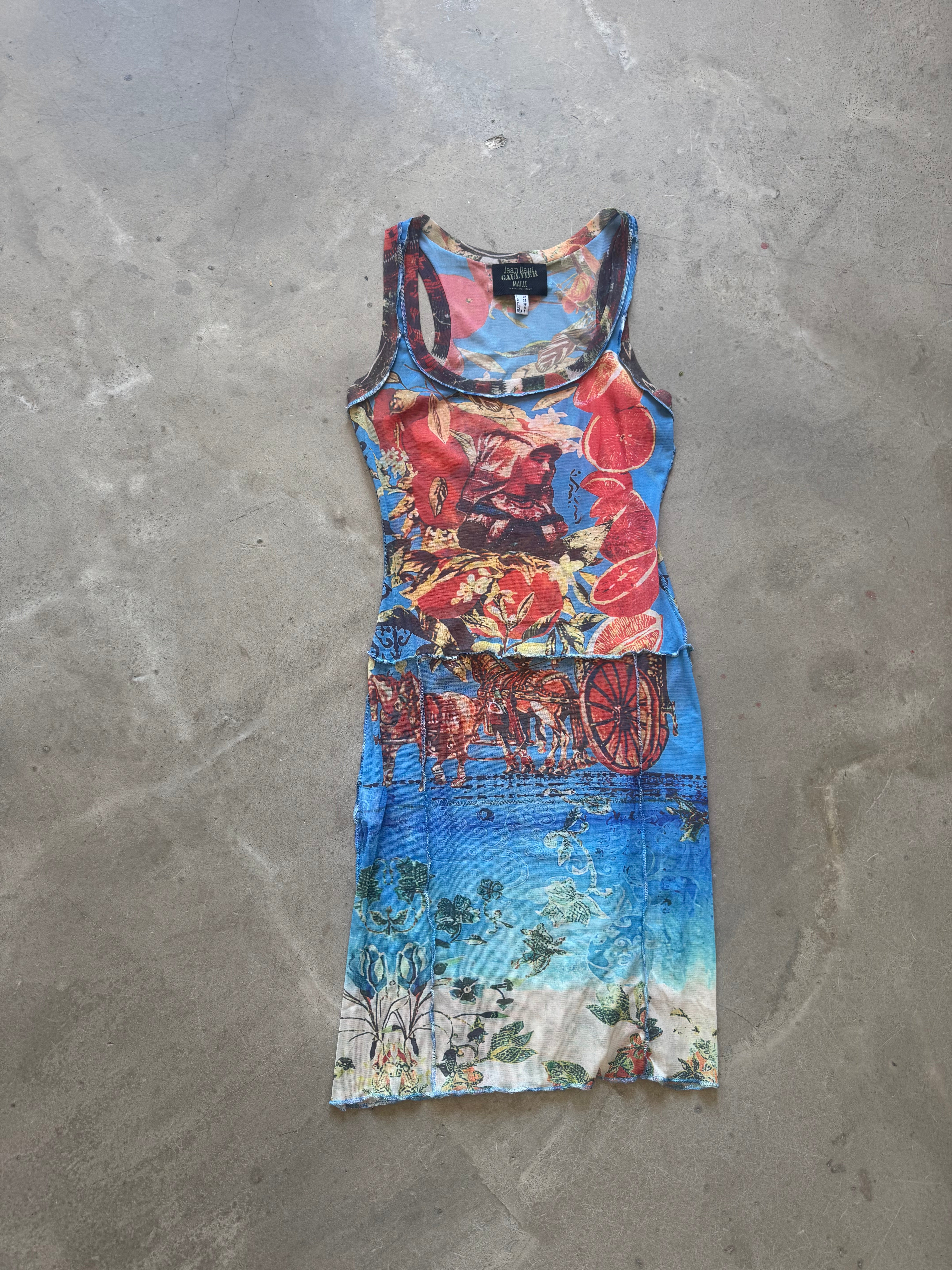 Mesh Vintage Dress