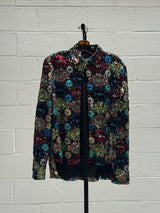 Sequins Jacket and Pant Set
