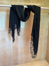 Cashmere and Lace Scarf