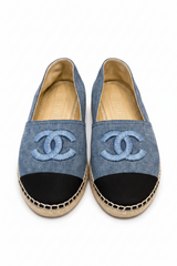 Chanel Denim Espadrilles
