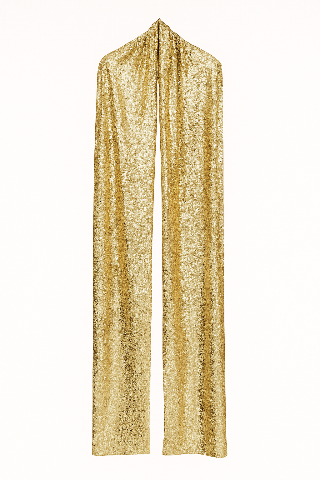 Gold Sequin Scarf