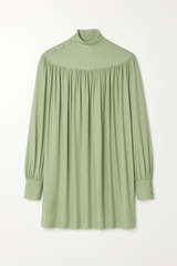 Phoebe Philo Mint Green Silk Blouse