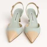 Baby Blue Denim and Tan Leather (39)