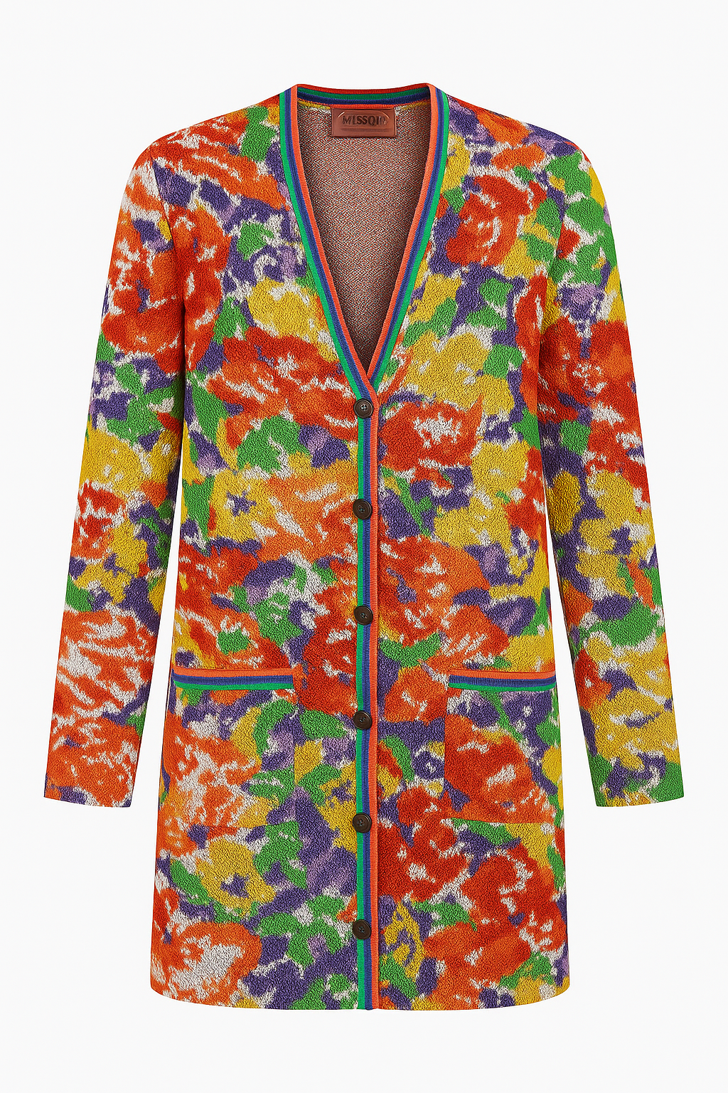 Floral Knit Cardigan