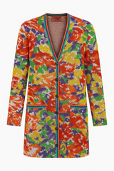Floral Knit Cardigan