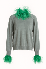 Feather Detailed Sweater
