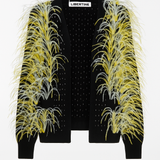 ‘Wham Bam’  Ostrich Feather Cardigan