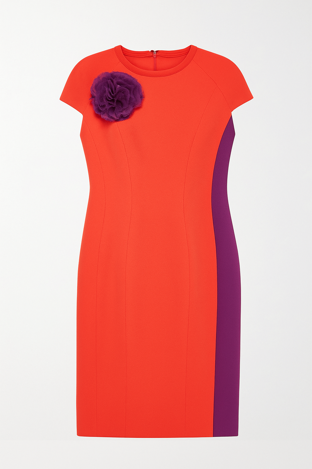 Dress with Floral Detail