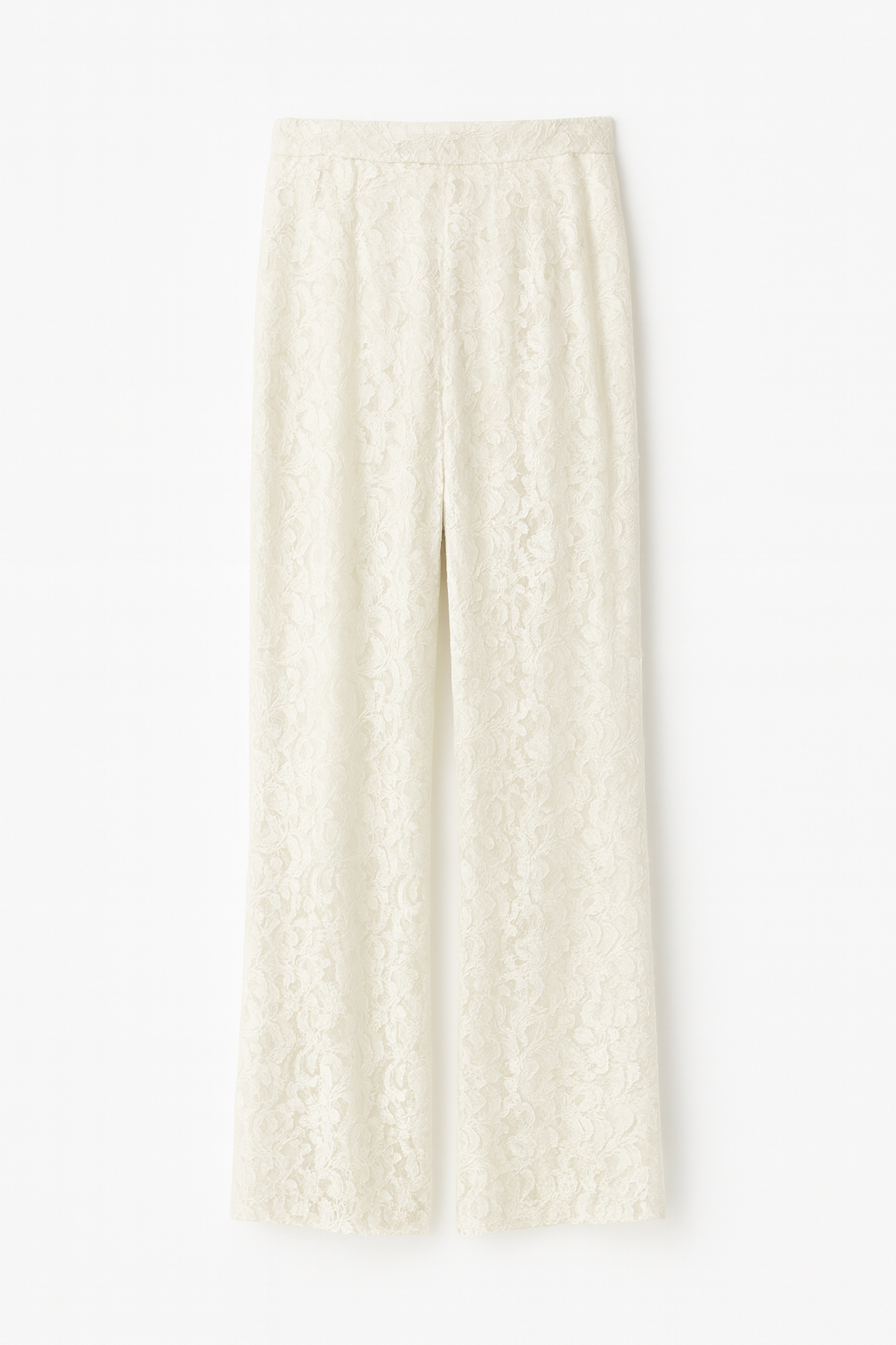 White Lace Trouser