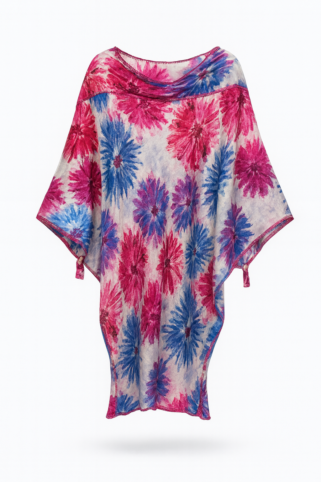 Floral Poncho Top