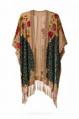 Hippy Peacock Poncho