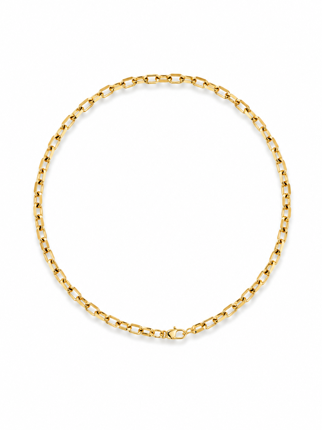 Chunky Gold-Filled Necklace 18k Gold